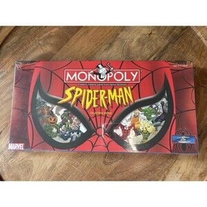 Monopoly Spider-Man Collector's Edition Board Game USAopoly 2-6 8+ New Sealed